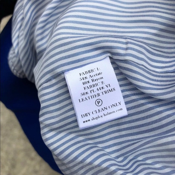 Shipley Halmos leather trim varsity Jacket - Picture 7 of 8